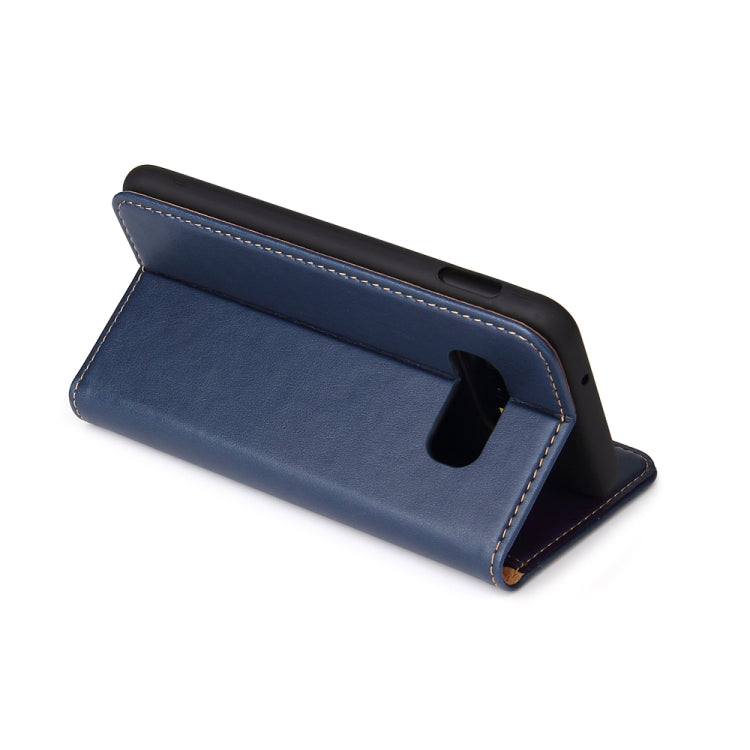 Horizontal Flip PU Leather Case for Galaxy S10e, with Holder & Card Slot & Wallet