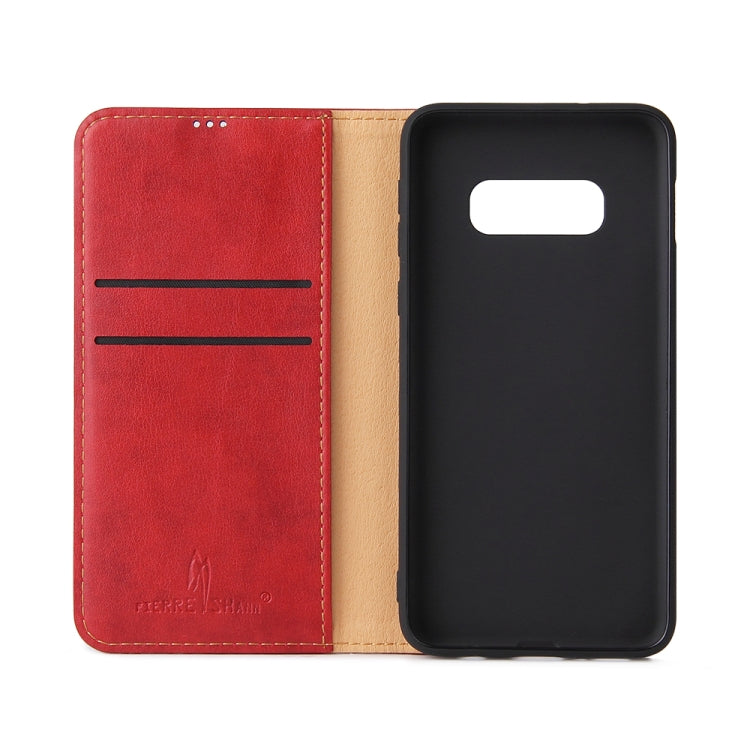 Horizontal Flip PU Leather Case for Galaxy S10e, with Holder & Card Slot & Wallet