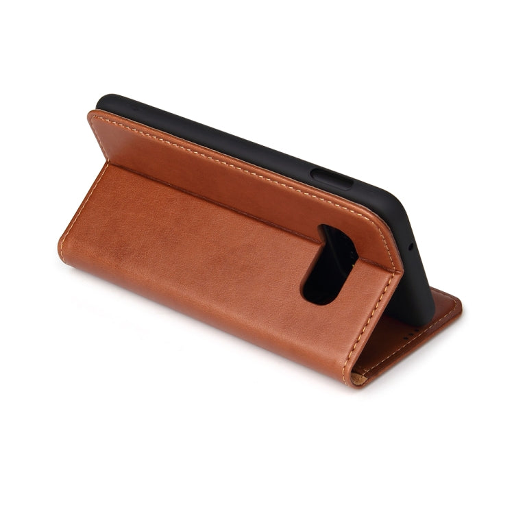 Horizontal Flip PU Leather Case for Galaxy S10e, with Holder & Card Slot & Wallet