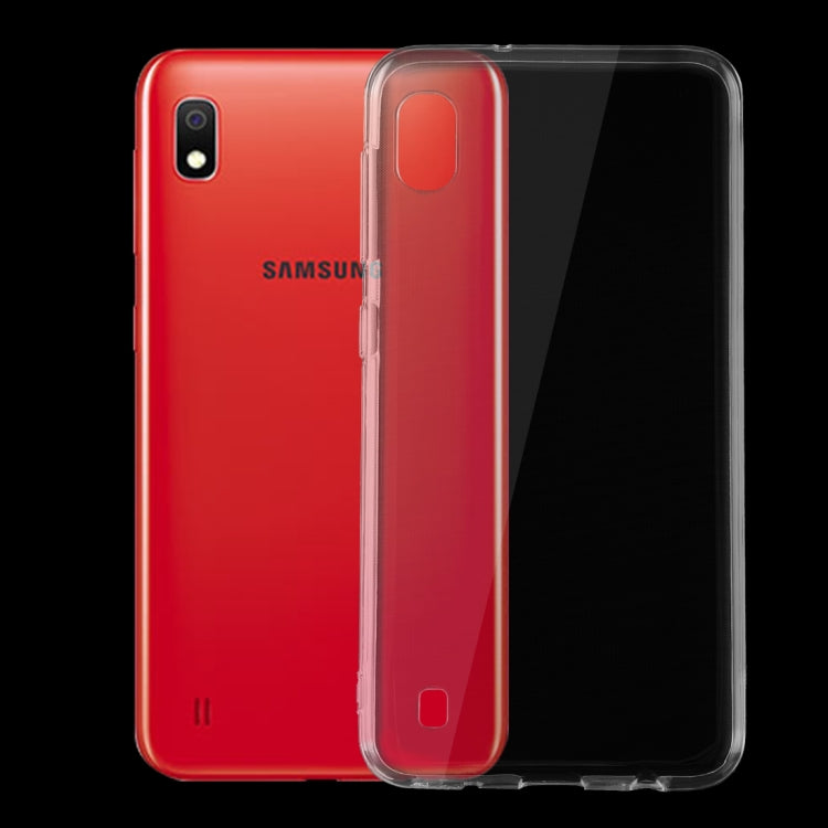 0.75mm Ultrathin Transparent TPU Soft Protective Case for Galaxy A10