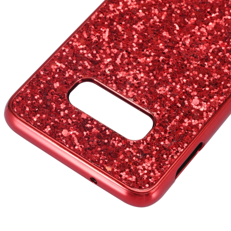 Glitter Powder Shockproof TPU Protective Case for Galaxy S10