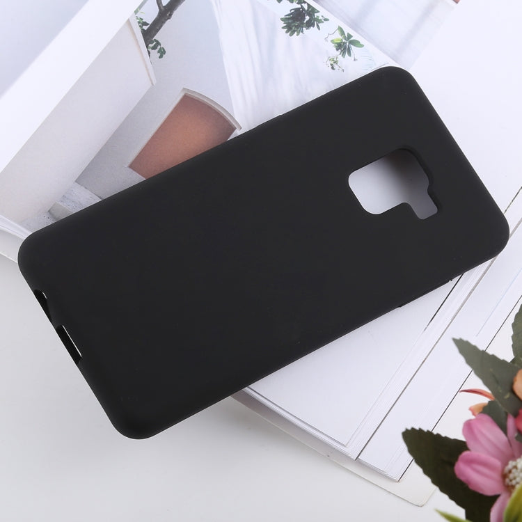 Solid Color Liquid Silicone Shockproof Soft Case for Galaxy A8+(2018)