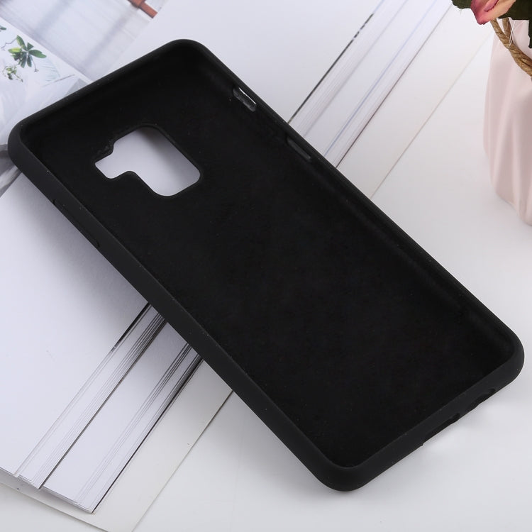 Solid Color Liquid Silicone Shockproof Soft Case for Galaxy A8+(2018)
