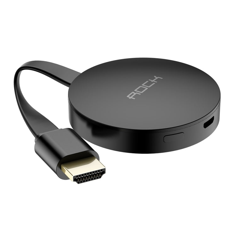 ROCK Wifi Display Dongle with HDMI Port(Black)