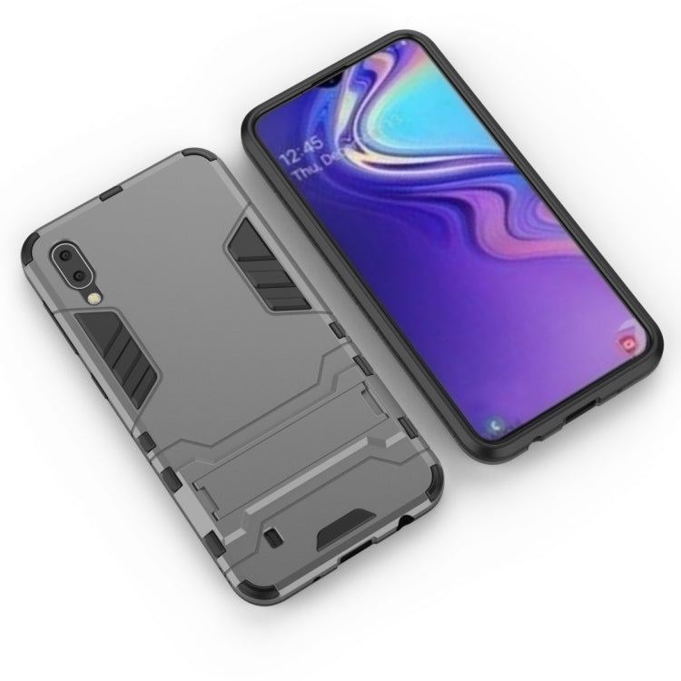 Shockproof PC + TPU Case for Galaxy M10, with Holder