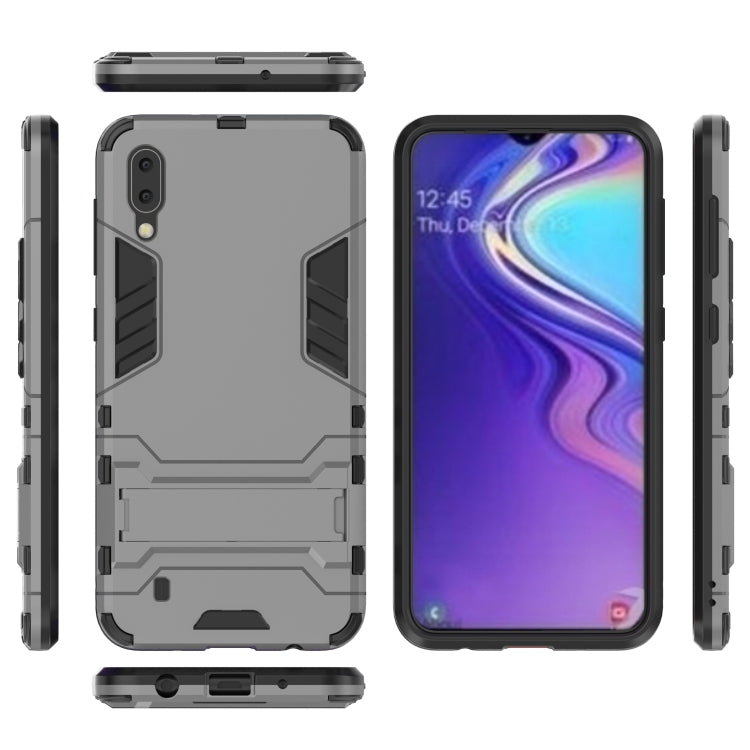 Shockproof PC + TPU Case for Galaxy M10, with Holder