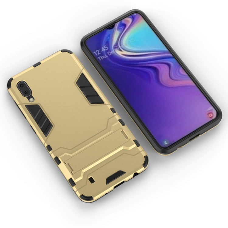 Shockproof PC + TPU Case for Galaxy M10, with Holder