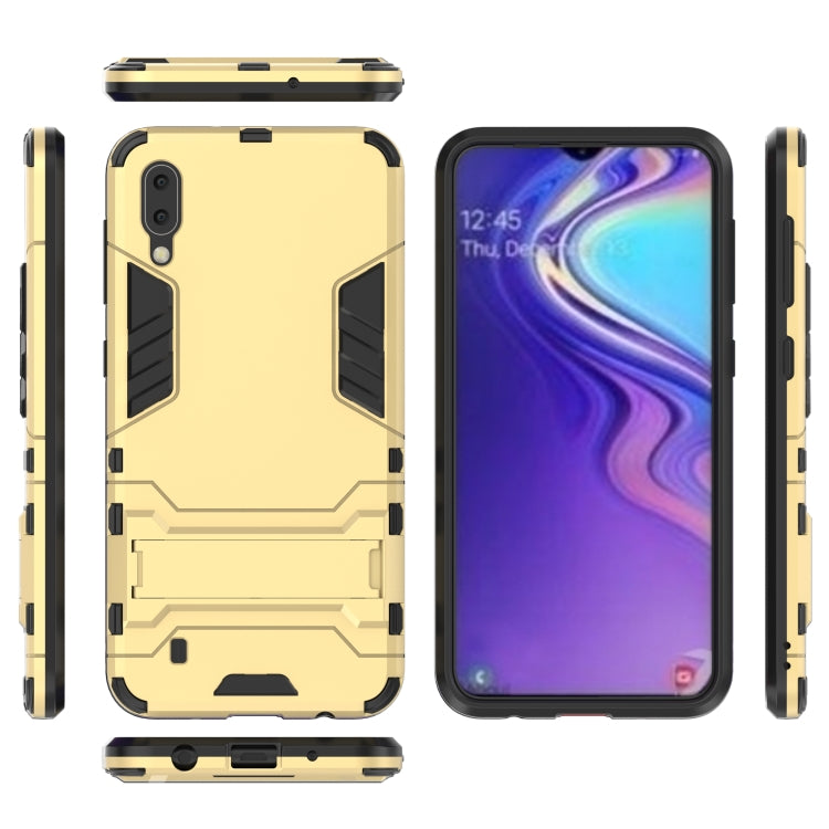 Shockproof PC + TPU Case for Galaxy M10, with Holder