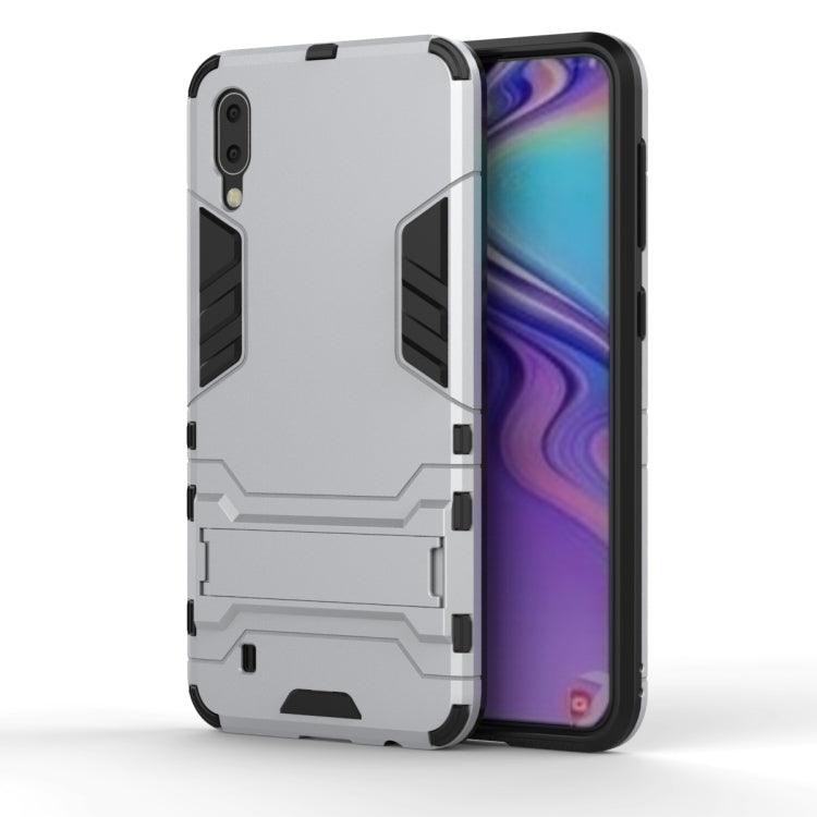 Shockproof PC + TPU Case for Galaxy M10, with Holder