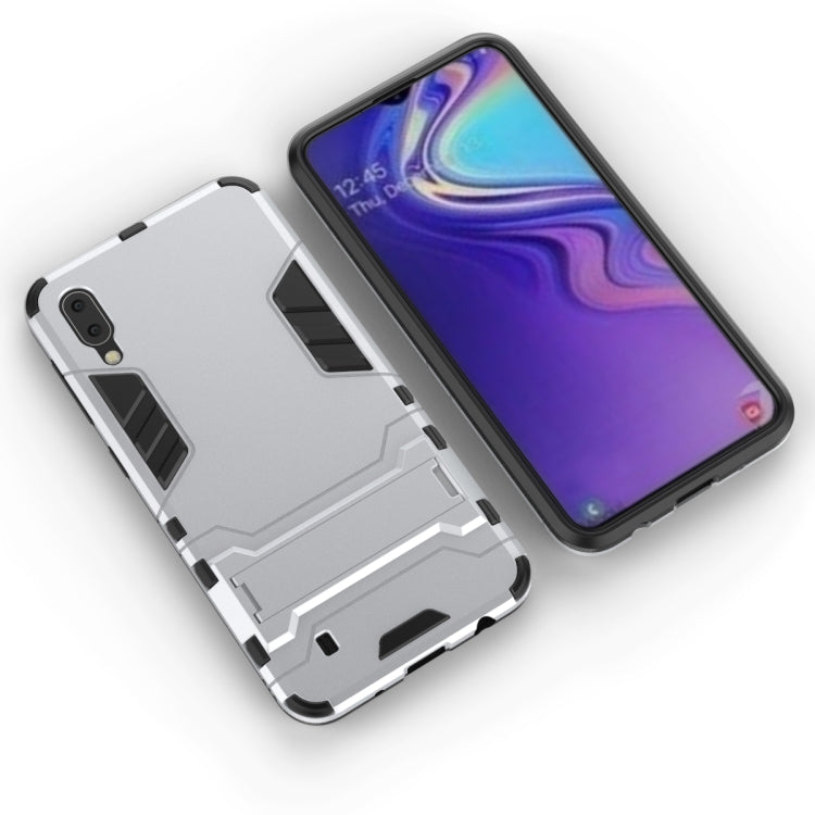 Shockproof PC + TPU Case for Galaxy M10, with Holder