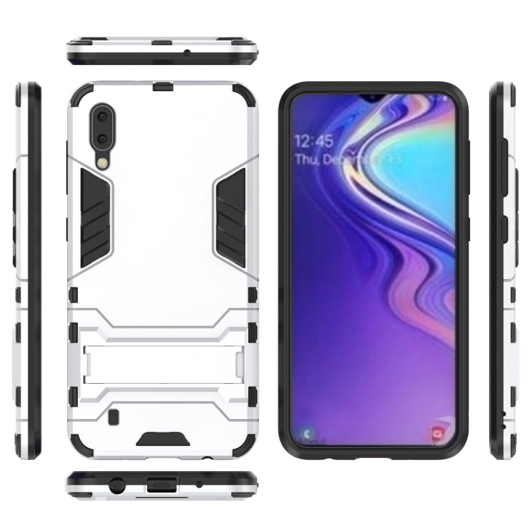 Shockproof PC + TPU Case for Galaxy M10, with Holder