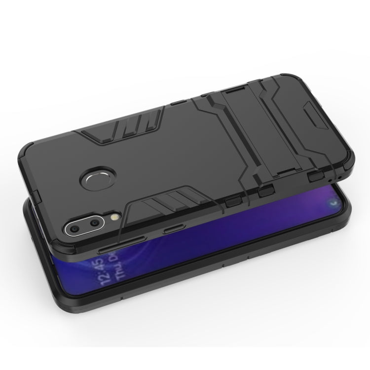Shockproof PC + TPU Case for Galaxy M20, with Holder
