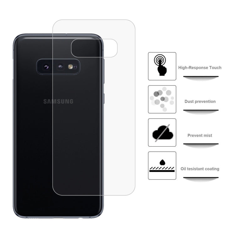 TPU Full Screen Back Screen Protector for Galaxy S10e