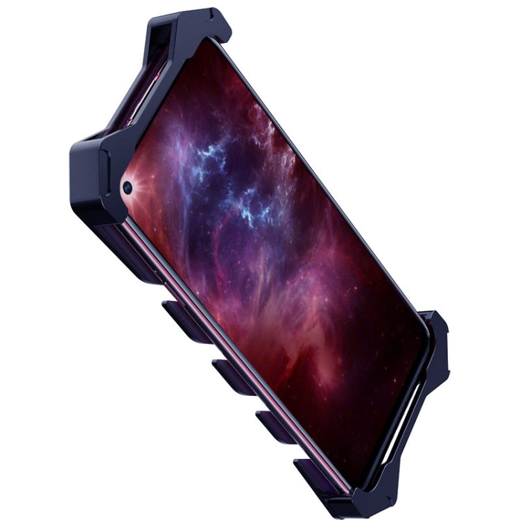 Vulcan Pattern Shockproof Protective Case for Galaxy A8s (Black)