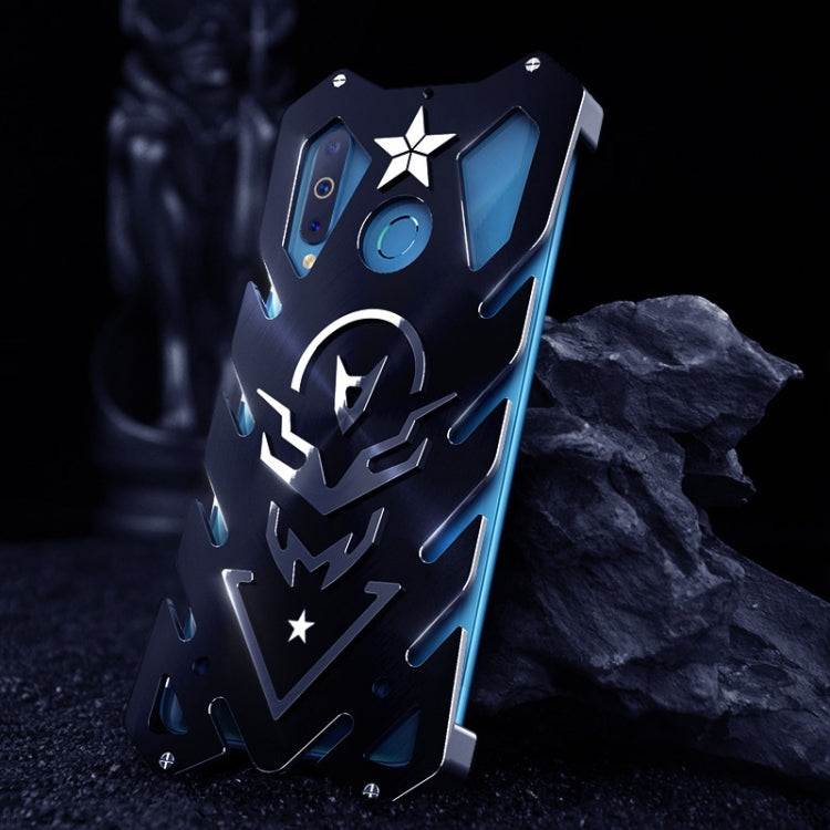 Vulcan Pattern Shockproof Protective Case for Galaxy A8s (Black)