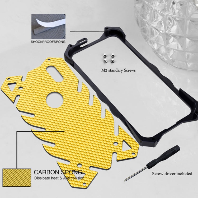 Vulcan Pattern Shockproof Protective Case for Galaxy S10 (Black)
