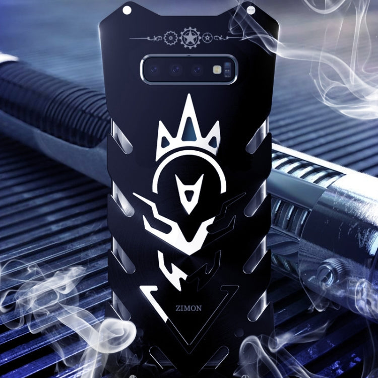 Vulcan Pattern Shockproof Protective Case for Galaxy S10+ (Black)