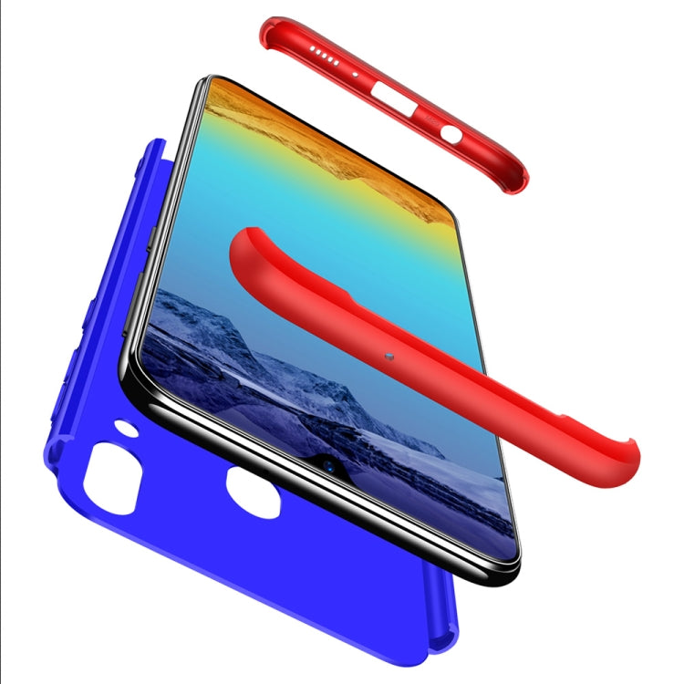 GKK Three Stage Splicing Full Coverage PC Case for Galaxy M20