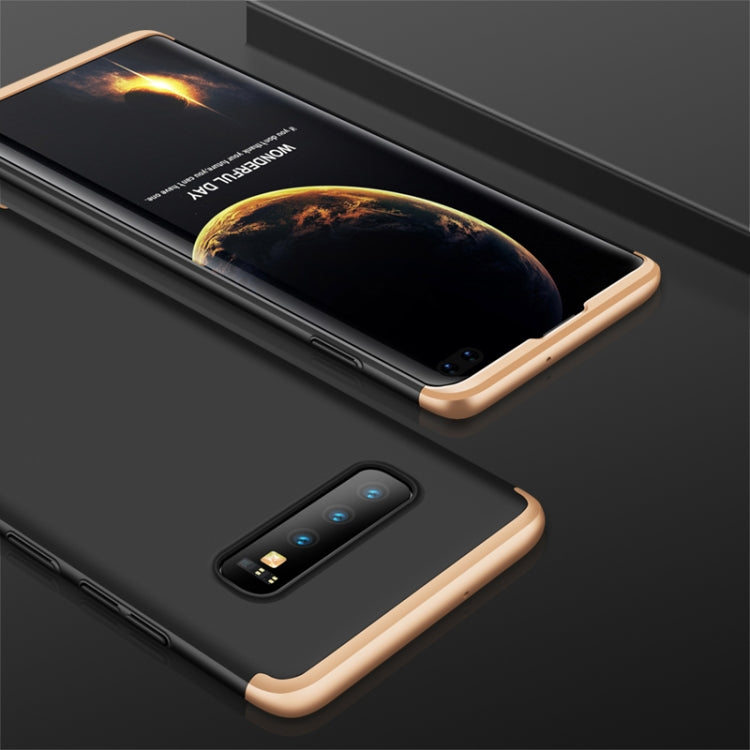 GKK Three Stage Splicing Full Coverage PC Case for Galaxy S10+