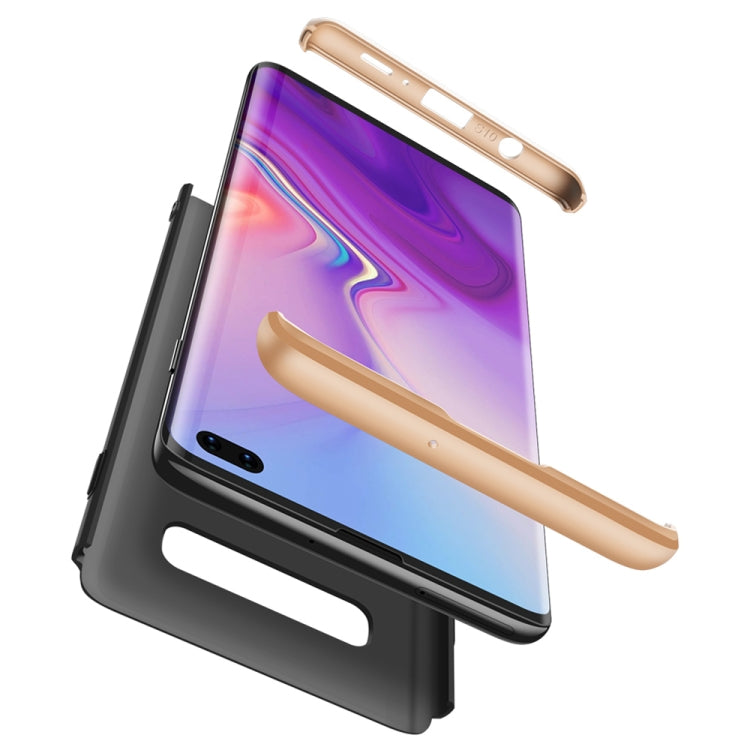 GKK Three Stage Splicing Full Coverage PC Case for Galaxy S10+