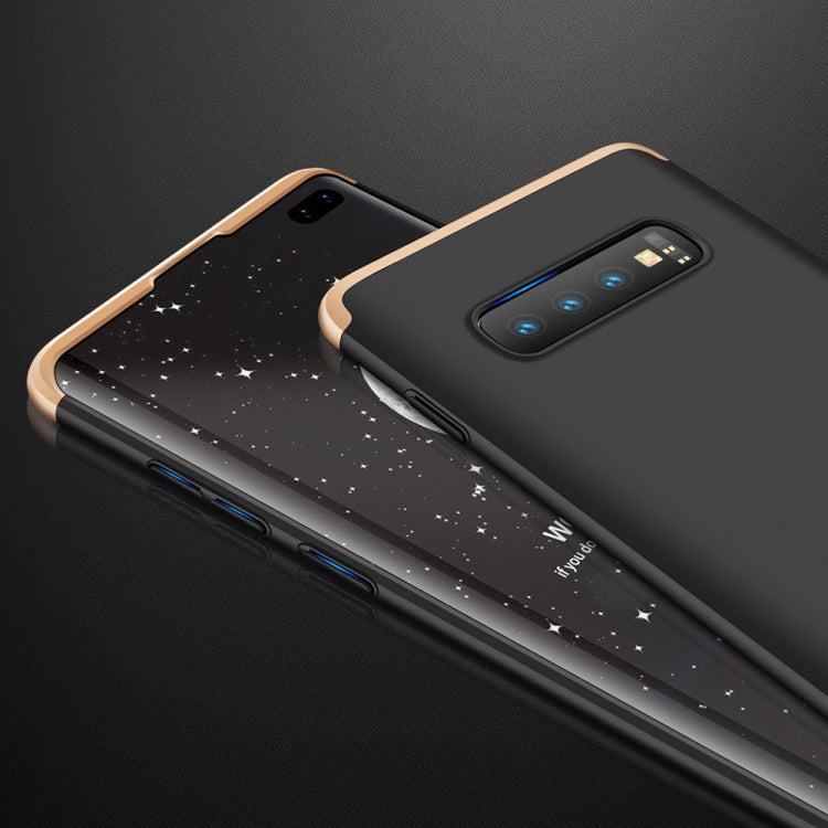 GKK Three Stage Splicing Full Coverage PC Case for Galaxy S10+