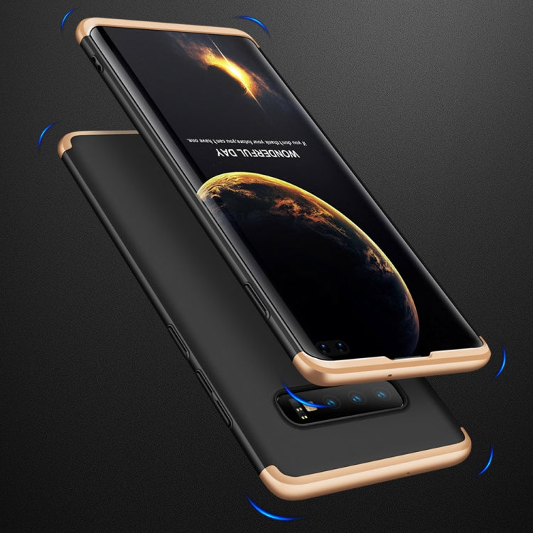 GKK Three Stage Splicing Full Coverage PC Case for Galaxy S10+