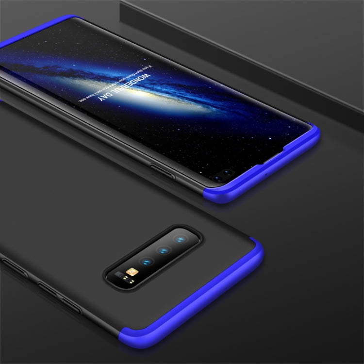 GKK Three Stage Splicing Full Coverage PC Case for Galaxy S10+