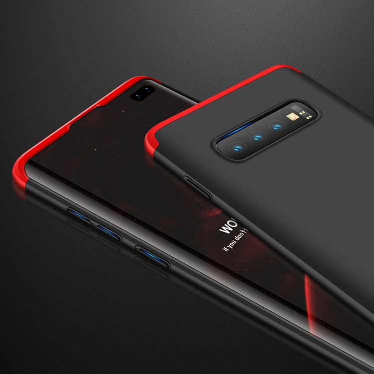 GKK Three Stage Splicing Full Coverage PC Case for Galaxy S10+