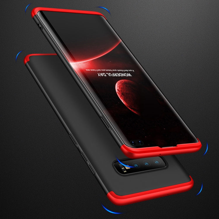 GKK Three Stage Splicing Full Coverage PC Case for Galaxy S10+