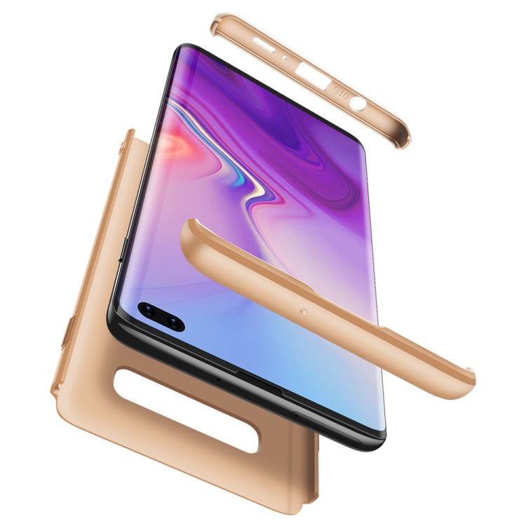 GKK Three Stage Splicing Full Coverage PC Case for Galaxy S10+
