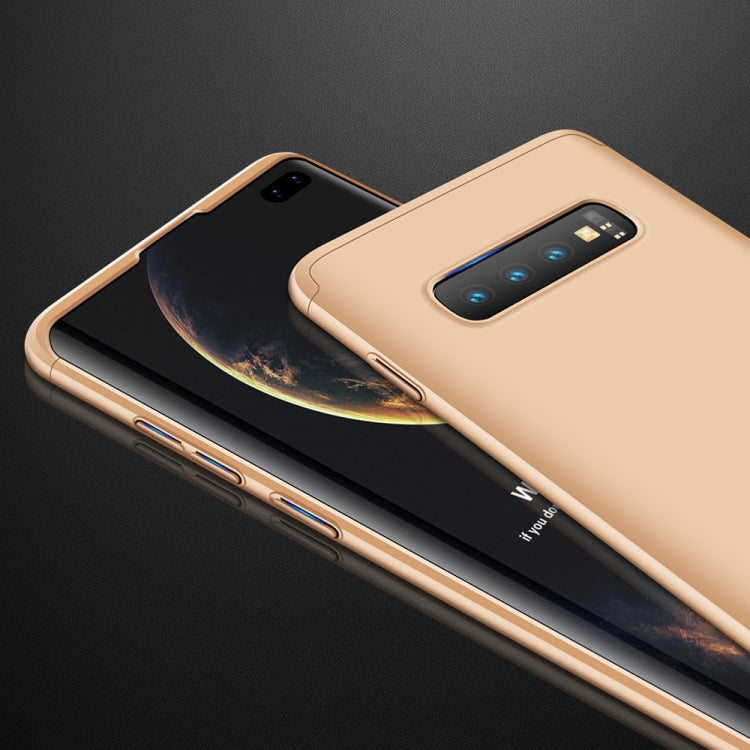 GKK Three Stage Splicing Full Coverage PC Case for Galaxy S10+
