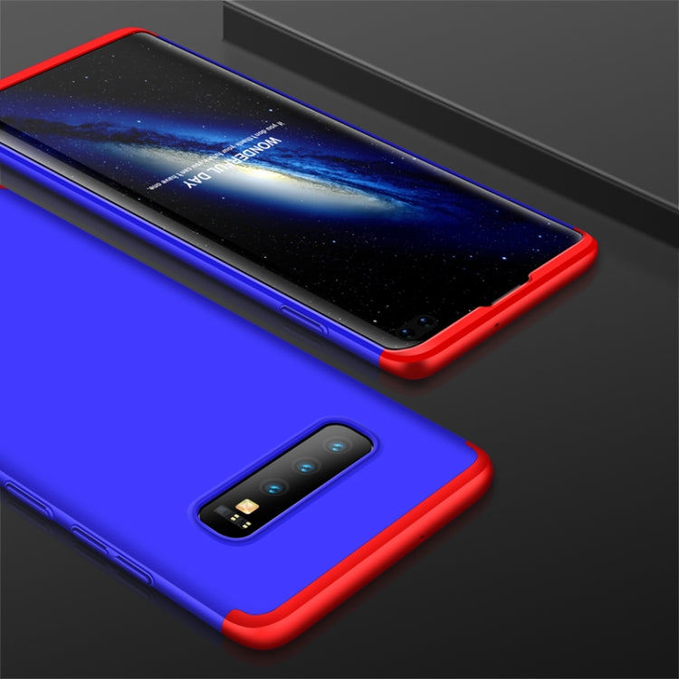 GKK Three Stage Splicing Full Coverage PC Case for Galaxy S10+