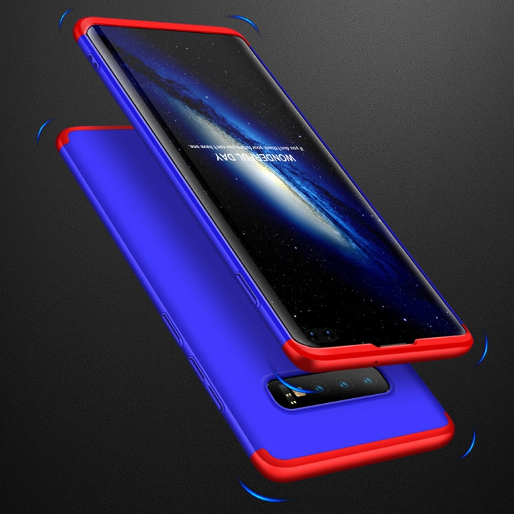 GKK Three Stage Splicing Full Coverage PC Case for Galaxy S10+