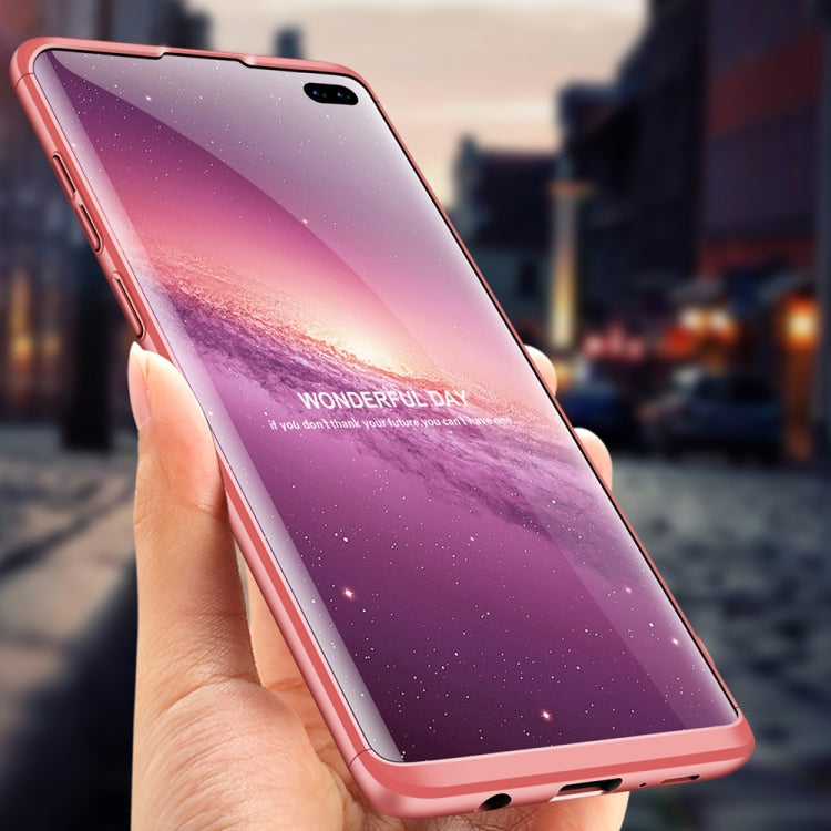 GKK Three Stage Splicing Full Coverage PC Case for Galaxy S10+