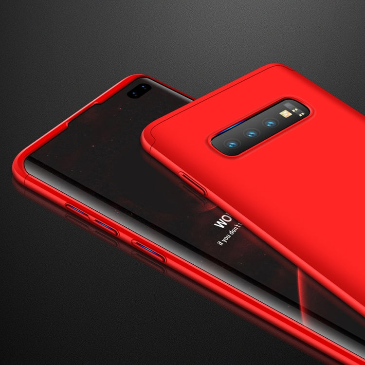 GKK Three Stage Splicing Full Coverage PC Case for Galaxy S10+