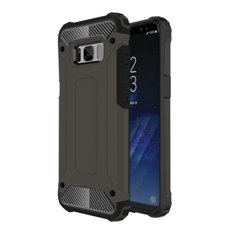 For Galaxy S8 Rugged Armor TPU + PC Combination Case