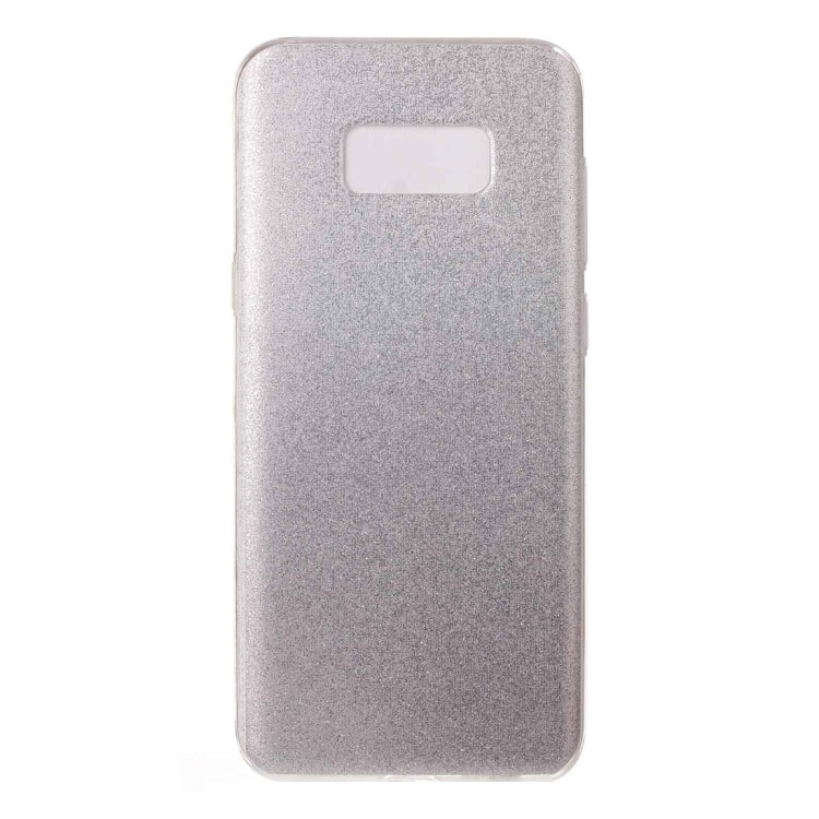 For Galaxy S8 + / G955 Glitter Powder Protective Back Cover Soft Case