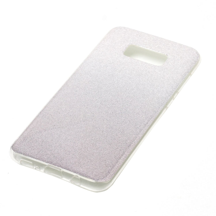 For Galaxy S8 + / G955 Glitter Powder Protective Back Cover Soft Case