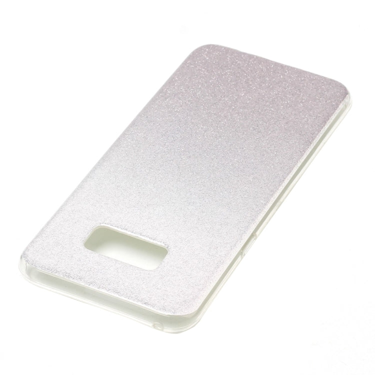 For Galaxy S8 + / G955 Glitter Powder Protective Back Cover Soft Case