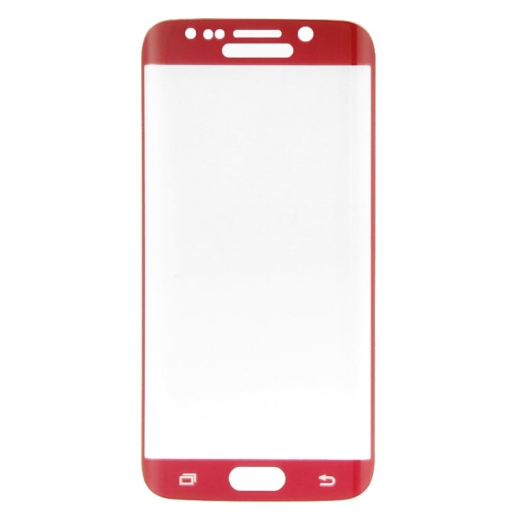 For Galaxy S6 Edge+ / G928 0.3mm 9H Surface Hardness 3D Explosion-proof Colorized Electroplating Tempered Glass Full Screen Film