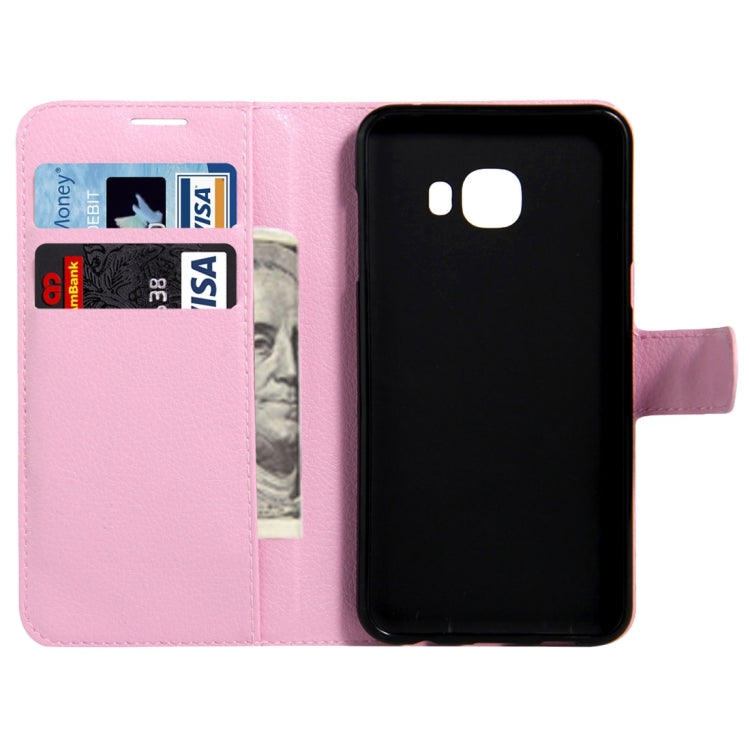 For Galaxy C5 / C500 Litchi Texture Horizontal Flip Leather Case with Magnetic Buckle & Holder & Card Slots & Wallet