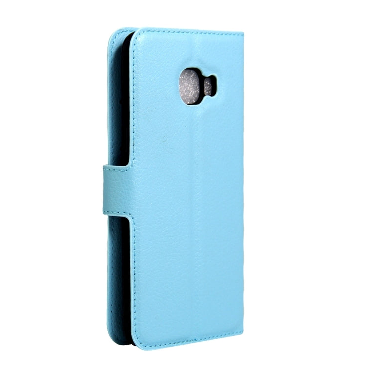 For Galaxy C5 / C500 Litchi Texture Horizontal Flip Leather Case with Magnetic Buckle & Holder & Card Slots & Wallet
