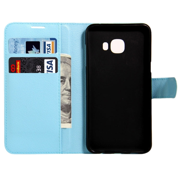 For Galaxy C5 / C500 Litchi Texture Horizontal Flip Leather Case with Magnetic Buckle & Holder & Card Slots & Wallet