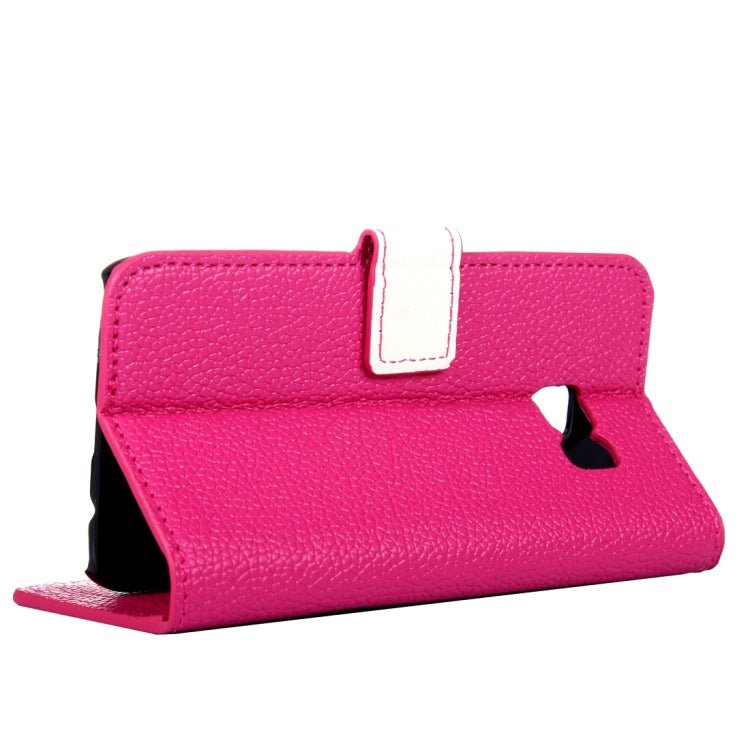For Galaxy C7 / C700 Litchi Texture Horizontal Flip Leather Case with Magnetic Buckle & Holder & Card Slots & Wallet
