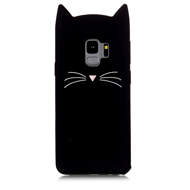 Cat Whiskers Pattern Silicone Protective Case for Samsung Galaxy S9