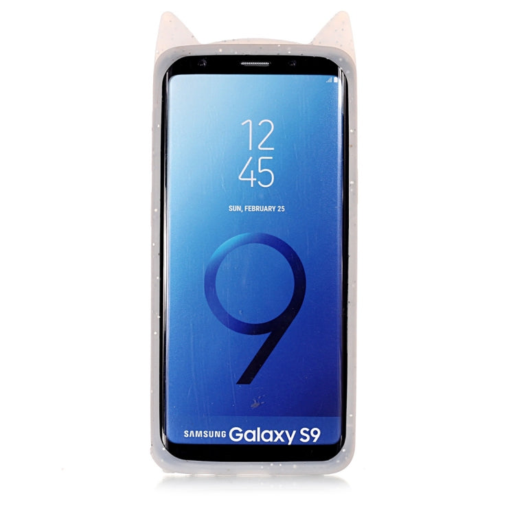 Cat Whiskers Pattern Silicone Protective Case for Samsung Galaxy S9