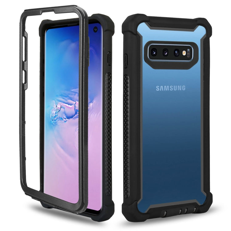 Four-corner Shockproof All-inclusive Transparent Space Case for Galaxy S10e