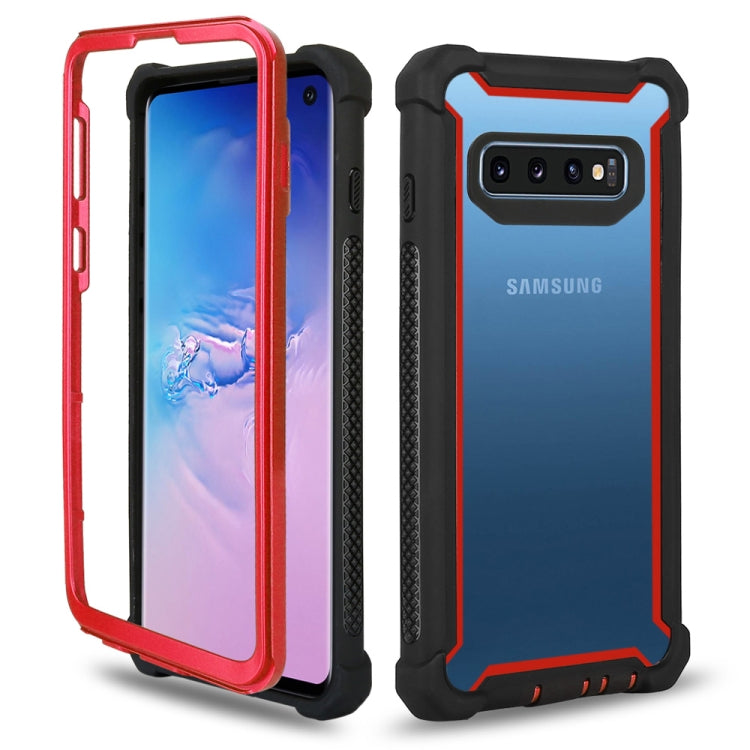 Four-corner Shockproof All-inclusive Transparent Space Case for Galaxy S10e