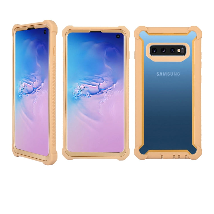 Four-corner Shockproof All-inclusive Transparent Space Case for Galaxy S10e