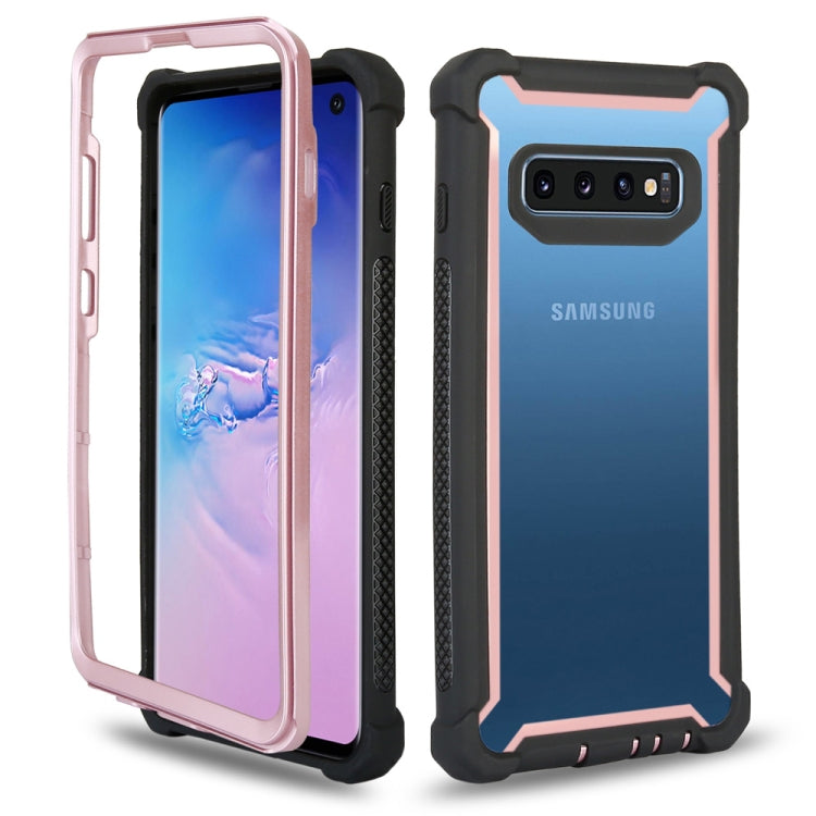 Four-corner Shockproof All-inclusive Transparent Space Case for Galaxy S10e